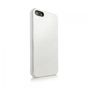  Animal Skins Hard Case Python White for iPhone 5/5S